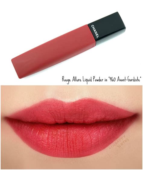 chanel rouge allure liquid powder avant gardiste|chanel rouge allure ink lipstick.